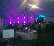 Wedding Breakfast in a Marquee